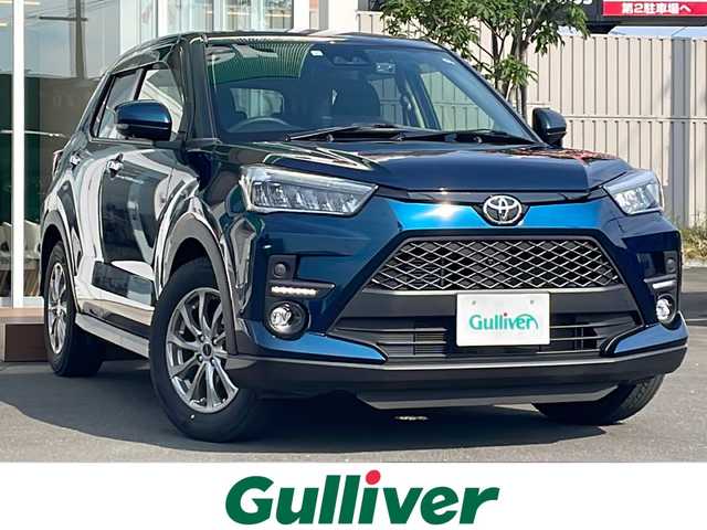 トヨタ ライズ Z 道央・札幌 2023(令5)年 1万km レーザーブルークリスタルシャイン ・４WD/・ワンオーナー/・衝突軽減ブレーキ/・寒冷地仕様/・純正ナビ/　CD＆DVD＆BT＆TV/・全方位カメラ/・バックカメラ/・フロントカメラ/・サイドカメラ/・コーナーセンサー/・レーンキープアシスト/・レーダークルーズコントロール/・アイドリングストップ/・ワイパー熱線/・オートエアコン/・オートライト/・シートヒーター/・プッシュスタート/・スマートキー/・前後ドライブレコーダー/・ブラインドスポットモニター/・ビルトインETC/・MT付きAT/・オートリトラミラー/・純正AW＆夏タイヤ積込/・ドアバイザー/・ウィンカーミラー/・フォグライト/・LEDヘッドライト