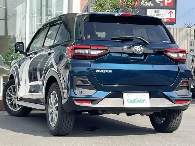 トヨタ ライズ Z 道央・札幌 2023(令5)年 1万km レーザーブルークリスタルシャイン ・４WD/・ワンオーナー/・衝突軽減ブレーキ/・寒冷地仕様/・純正ナビ/　CD＆DVD＆BT＆TV/・全方位カメラ/・バックカメラ/・フロントカメラ/・サイドカメラ/・コーナーセンサー/・レーンキープアシスト/・レーダークルーズコントロール/・アイドリングストップ/・ワイパー熱線/・オートエアコン/・オートライト/・シートヒーター/・プッシュスタート/・スマートキー/・前後ドライブレコーダー/・ブラインドスポットモニター/・ビルトインETC/・MT付きAT/・オートリトラミラー/・純正AW＆夏タイヤ積込/・ドアバイザー/・ウィンカーミラー/・フォグライト/・LEDヘッドライト