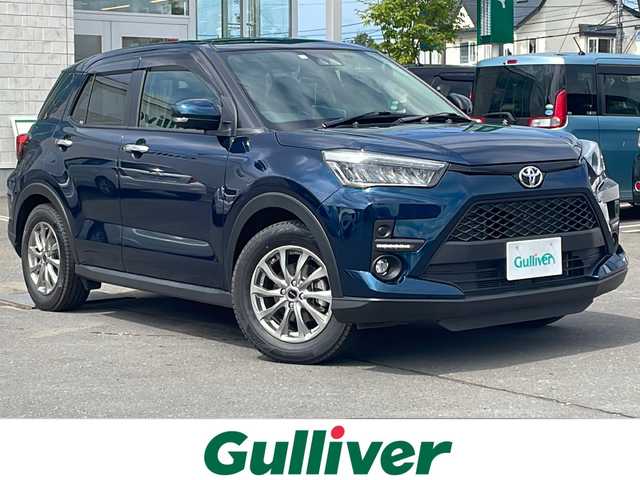 トヨタ ライズ Z 道東・釧路十勝 2023(令5)年 1万km レーザーブルークリスタルシャイン ４WD/ワンオーナー/衝突軽減ブレーキ/寒冷地仕様/純正ナビ/　CD＆DVD＆BT＆TV/全方位カメラ/バックカメラ/フロントカメラ/サイドカメラ/コーナーセンサー/レーンキープアシスト/レーダークルーズコントロール/アイドリングストップ/ワイパー熱線/オートエアコン/オートライト/シートヒーター/プッシュスタート/スマートキー/前後ドライブレコーダー/ブラインドスポットモニター/ビルトインETC/MT付きAT/オートリトラミラー/純正AW＆夏タイヤ積込/ドアバイザー/ウィンカーミラー/フォグライト/LEDヘッドライト