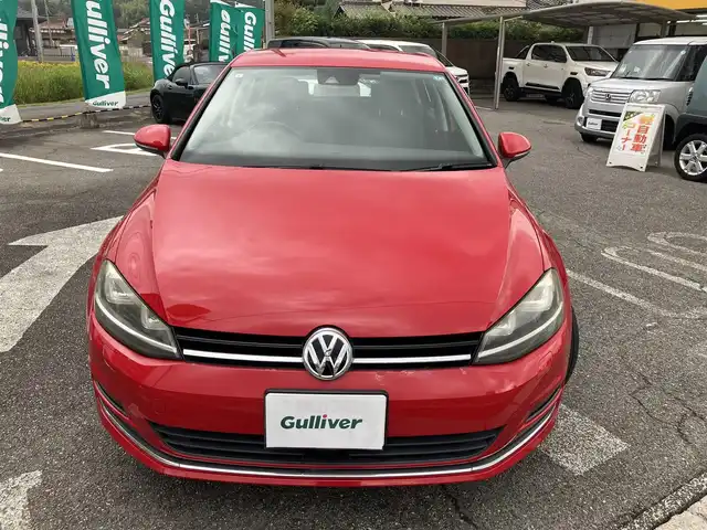フォルクスワーゲン ゴルフ TSI ハイライン BMテクノ 広島県 2015(平27)年 9.2万km 赤 プリクラッシュブレーキシステム/レーンキープアシストシステム/アダブティブクルーズコントロール/純正ナビ/キセノンオートライト/バックカメラ/フルセグTV/パドルシフト/スマートエントリースタートシステム/ビルトインETC/新車保証書/取扱説明書