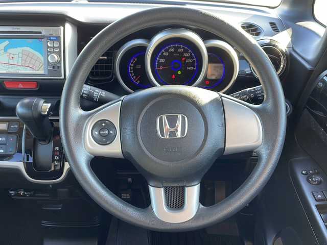 ホンダ Ｎ ＢＯＸ カスタム G Lパッケージ 島根県 2012(平24)年 8.9万km ポリッシュドメタルメタリック 純正ナビ（VXM-128VS）/ワンセグTV/バックカメラ/片側パワースライドドア/イージークローザー/アイドリングストップ/左右独立式リアセンターアームレスト/プッシュスタート/スマートキー/スペアキー/フロアマット/ドアバイザー