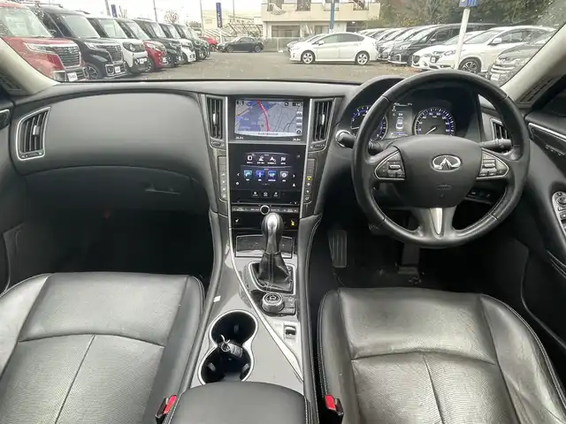 日産 スカイライン 200GT－t タイプP 栃木県 2014(平26)年 9.3万km ダークメタルグレー (株)IDOMが運営する【じしゃロン宇都宮店】の自社ローン専用車両になります。こちらは現金またはオートローンご利用時の価格です。自社ローンご希望の方は別途その旨お申付け下さい/純正ナビ/CD/DVD/TV/BT/HDD/全方位カメラ/ETC/衝突軽減システム/追従クルーズコントロール/オートライト/LEDヘッドライト/LEDフォグランプ/スマートキー/前席パワーシート/前席シートヒーター/BLITZ車高調/純正マット/純正アルミホイール