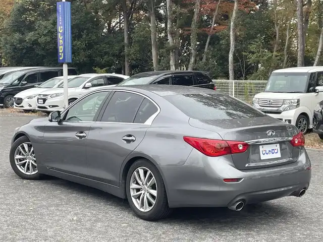 日産 スカイライン 200GT－t タイプP 栃木県 2014(平26)年 9.3万km ダークメタルグレー (株)IDOMが運営する【じしゃロン宇都宮店】の自社ローン専用車両になります。こちらは現金またはオートローンご利用時の価格です。自社ローンご希望の方は別途その旨お申付け下さい/純正ナビ/CD/DVD/TV/BT/HDD/全方位カメラ/ETC/衝突軽減システム/追従クルーズコントロール/オートライト/LEDヘッドライト/LEDフォグランプ/スマートキー/前席パワーシート/前席シートヒーター/BLITZ車高調/純正マット/純正アルミホイール