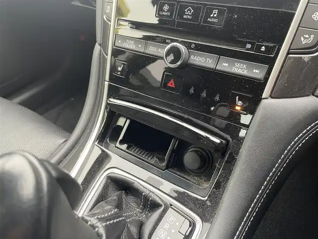 日産 スカイライン 200GT－t タイプP 栃木県 2014(平26)年 9.3万km ダークメタルグレー (株)IDOMが運営する【じしゃロン宇都宮店】の自社ローン専用車両になります。こちらは現金またはオートローンご利用時の価格です。自社ローンご希望の方は別途その旨お申付け下さい/純正ナビ/CD/DVD/TV/BT/HDD/全方位カメラ/ETC/衝突軽減システム/追従クルーズコントロール/オートライト/LEDヘッドライト/LEDフォグランプ/スマートキー/前席パワーシート/前席シートヒーター/BLITZ車高調/純正マット/純正アルミホイール