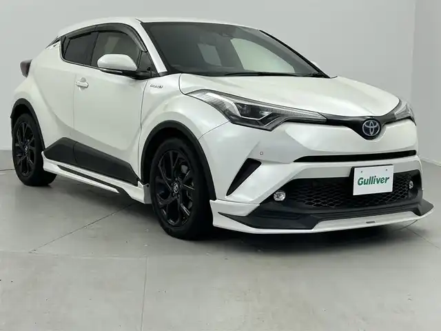 トヨタ Ｃ－ＨＲ G モード ネロ 愛知県 2019(令1)年 7.1万km ホワイトパールクリスタルシャイン ・寒冷地仕様/・ブラインドスポットミニター/・バックカメラ/・ETC装備/・フルセグTV/・シートヒーター/・ステアリングヒート/・オートマチックハイビーム/・コーナーセンサー