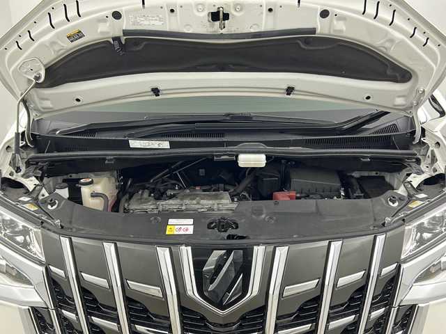 トヨタ アルファード S Cパッケージ 愛知県 2019(令1)年 5.9万km ホワイトパールクリスタルシャイン アルパイン11インチナビ/（フルセグTV/DVD/Bluetooth）/アルパイン12.8インチフリップダウンモニター/モデリスタエアロ/モデリスタマフラー/衝突軽減/ふらつき警報装置/操舵支援/クリアランスソナー/パーキングサポートブレーキ/追従機能付きクルーズコントロール/電動パーキングブレーキ/ドライブレコーダー/MTモード付AT/ETC/合皮ブラックシート/運転席シートメモリ/１，２列目電動シート/前席シートヒーター/前席エアシート/ステアリングヒーター/オットマン/サンシェード/フロアマット/両側パワースライド/パワーバックドア/サンルーフ/ムーンルーフ/3連LEDヘッドライト/フォグランプ/シーケンシャルウィンカー/ウィンカーミラー/電格ミラー/ドアバイザー