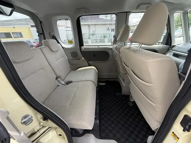 ダイハツ タント X 滋賀県 2014(平26)年 6.8万km コットンアイボリー ワンオーナー/片側パワースライドドア/片側イージークローザー/プッシュスタート/AM/FM/CD
