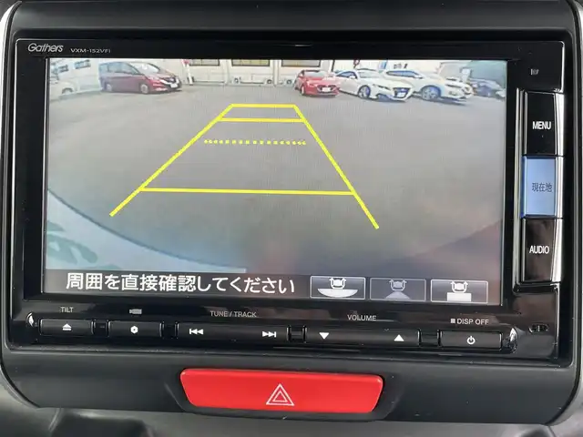 ホンダ Ｎ ＢＯＸ 2トーン カスタム SSパッケージ 群馬県 2015(平27)年 3万km プレミアムダイナミックブルーパール 純正ナビ/ワンセグTV・CD・DVD・BT・SD・Ipod・USB/純正フリップダウンモニター/Bカメラ/ETC/両側パワスラ/オートライト/プッシュスタート/ステアリングリモコン/純正アルミホイール/純正フロアマット