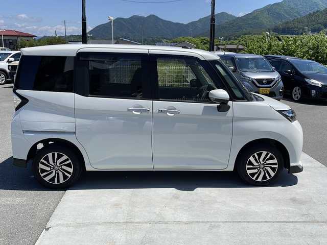 トヨタ タンク カスタムG S 山梨県 2018(平30)年 3.2万km パールホワイトⅢ 純正ナビ/バックモニター /ETC/クル-ズコントロール /両側パワースライド　/アイドリングストップ　/ベンチシート/プッシュスタート/パワーウインドウ/純正フロアマット　/コーナーセンサー　/オートライト/LEDヘッドライト
