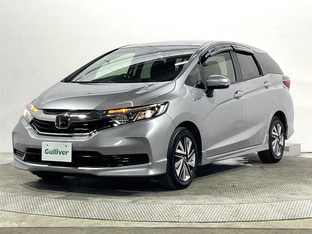 ホンダ シャトル ハイブリッド ホンダセンシング 大阪府 2020(令2)年 1.1万km ルナシルバーM 社外ナビ(CD再生/Bluetooth) バックカメラ ETC 衝突軽減 レーダークルコン レーンアシスト スマートキー プッシュスタート オートエアコン ドライブレコーダー