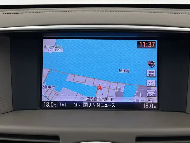 日産 フーガ 250GT Aパッケージ 鹿児島県 2009(平21)年 6.2万km クリスタルホワイトパール 純正ＨＤＤナビゲーション/・バックカメラ/・地デジＴＶ/・ＣＤ/・FM/AMラジオ/クルーズコントロール/パワーシート【運転席】/ビルトインETC/プッシュエンジンスタート/保証書/取扱説明書/スペアキー１本