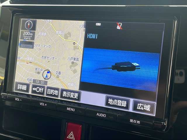 トヨタ ルーミー カスタムG S 青森県 2018(平30)年 9.3万km ブラックマイカメタリック 4WD/寒冷地仕様/純正9インチナビ・フルセグTV/CD・DVD・Bluetooth・SD/バックカメラ/両側パワースライドドア/革調シートカバー/OP前席シートヒーター/スマートアシスト/衝突軽減ブレーキ/クルーズコントロール/車線逸脱警報/純正エンジンスターター/ワイパーデアイサー/ビルトインETC/LEDヘッドライト/LEDフォグランプ/純正エアロ/純正14インチアルミ/スマートキー/プッシュスタート