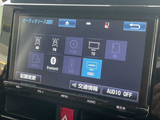 トヨタ ルーミー カスタムG S 青森県 2018(平30)年 9.3万km ブラックマイカメタリック 4WD/寒冷地仕様/純正9インチナビ・フルセグTV/CD・DVD・Bluetooth・SD/バックカメラ/両側パワースライドドア/革調シートカバー/OP前席シートヒーター/スマートアシスト/衝突軽減ブレーキ/クルーズコントロール/車線逸脱警報/純正エンジンスターター/ワイパーデアイサー/ビルトインETC/LEDヘッドライト/LEDフォグランプ/純正エアロ/純正14インチアルミ/スマートキー/プッシュスタート