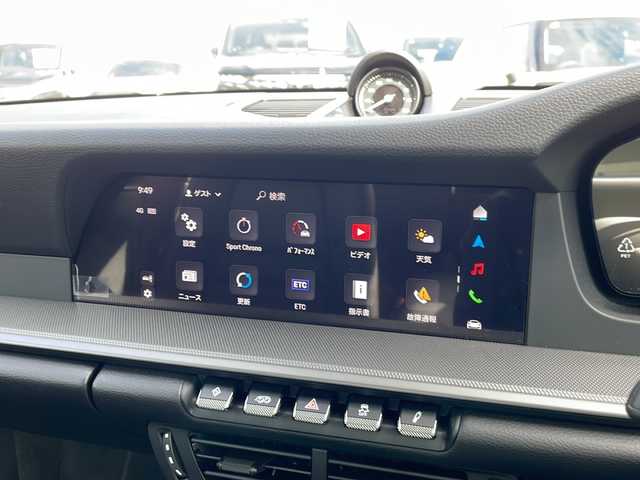 ポルシェ ポルシェ ９１１ カレラ 東京都 2024(令6)年 0.6万km グレー 車体色　M7J　スレートグレーネオ/ワンオーナー/スポーツクロノ/新車時保証書　/取扱説明書/ブレーキアシスト/レーンキープアシスト/レーンチェンジアシスト/アダプティブクルーズコントロール/純正ナビ/BT/USB/AppleCarplay/360度カメラ　ETC【2.0】/ドライブレコーダー【３６０度＋前後】/レザーシート/シートヒーター/フロント背もたれパワーシート/スポーツエキゾーストシステム/アクティブサスペンション/スマートキー×２/LEDヘッドライト/オートライト/パドルシフト付皮巻きハンドル/Carrera　S　20インチアルミ【フロント】/Carrera　S　21インチアルミ【リヤ】