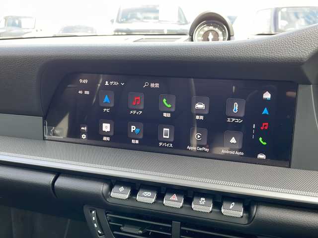 ポルシェ ポルシェ ９１１ カレラ 東京都 2024(令6)年 0.6万km グレー 車体色　M7J　スレートグレーネオ/ワンオーナー/スポーツクロノ/新車時保証書　/取扱説明書/ブレーキアシスト/レーンキープアシスト/レーンチェンジアシスト/アダプティブクルーズコントロール/純正ナビ/BT/USB/AppleCarplay/360度カメラ　ETC【2.0】/ドライブレコーダー【３６０度＋前後】/レザーシート/シートヒーター/フロント背もたれパワーシート/スポーツエキゾーストシステム/アクティブサスペンション/スマートキー×２/LEDヘッドライト/オートライト/パドルシフト付皮巻きハンドル/Carrera　S　20インチアルミ【フロント】/Carrera　S　21インチアルミ【リヤ】