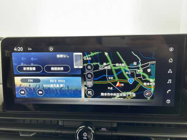 日産 セレナ e－パワー ハイウェイスター V 熊本県 2025(令7)年 0.1千km プリズムホワイト 純正12.3型ナビ（ＴＶフルセグ，ＢＴ）/純正後席モニター　/アラウンドビューモニター　/エマージェンシーブレーキ　/車線逸脱警報　/コーナーセンサー　/プロパイロット　/両側電動パワースライドドア/インテリジェントルームミラー　/ビルトインETC2.0　/純正アルミホイール１６インチ　/純正LEDヘッドライト/オートライト/HDMI　/USB/スマートキー/スペアキー