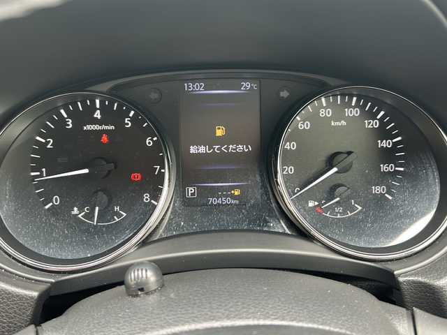 日産 エクストレイル 20X 沖縄県 2017(平29)年 7.1万km チタニウムカーキ 純正ナビ/（ＡＭ／ＦＭ／ＣＤ／ＤＶＤ／ＢＴ）　/フルセグＴＶ　/衝突軽減装置　/全方位カメラ　　/ＥＴＣ　/ドライブレコーダー　/横滑り防止機能 /コーナーセンサー/純正フロアマット/純正アルミホイール