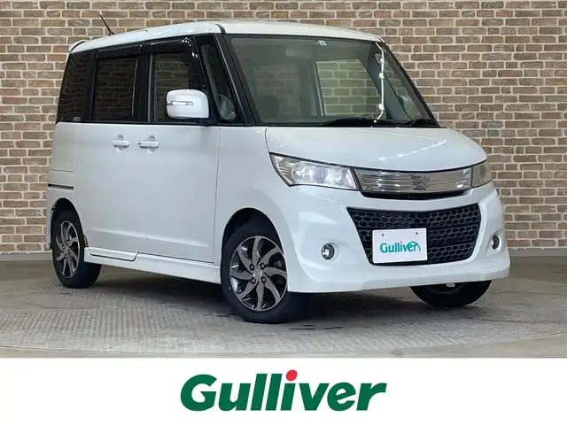 スズキ パレット ＳＷ XS 道東・釧路十勝 2010(平22)年 6.9万km パールホワイト ４WD/シートヒーター/片側パワースライドドア/社外ナビ（CD DVD AMFM）/HIDヘッドライト/ETC/エンジンスターター/純正１４インチアルミホイール/オートライト/オートエアコン/フォグランプ/ドアミラーウインカー/ドアバイザー/ベンチシート