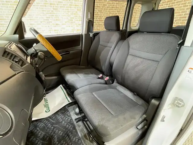 スズキ パレット ＳＷ XS 道東・釧路十勝 2010(平22)年 6.9万km パールホワイト ４WD/シートヒーター/片側パワースライドドア/社外ナビ（CD DVD AMFM）/HIDヘッドライト/ETC/エンジンスターター/純正１４インチアルミホイール/オートライト/オートエアコン/フォグランプ/ドアミラーウインカー/ドアバイザー/ベンチシート
