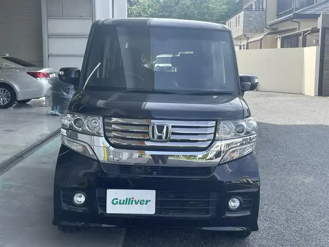 ホンダ Ｎ ＢＯＸ カスタム G SSパッケージ 千葉県 2015(平27)年 2万km プレミアムゴールドパープルパール 純正メモリナビ/（CD/DVD/BT/フルセグTV）/バックカメラ/両側パワースライドドア/衝突被害軽減システム/横滑り防止装置/オートライト/ステアリングリモコン/スマートキー/純正フロアマット