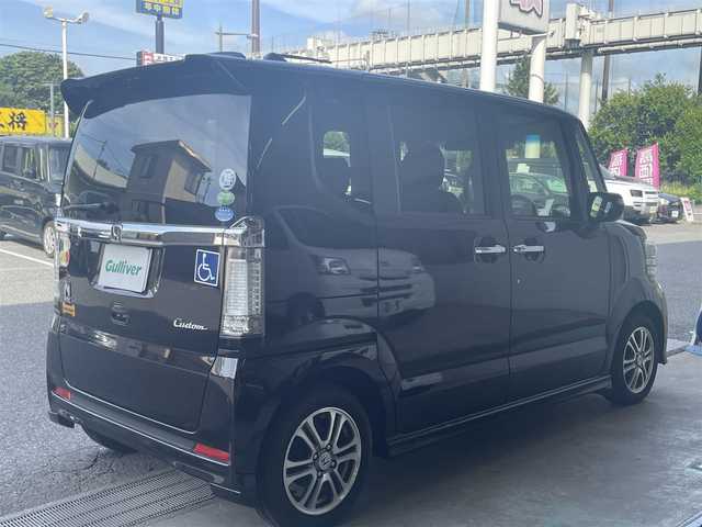 ホンダ Ｎ ＢＯＸ カスタム G SSパッケージ 千葉県 2015(平27)年 2万km プレミアムゴールドパープルパール 純正メモリナビ/（CD/DVD/BT/フルセグTV）/バックカメラ/両側パワースライドドア/衝突被害軽減システム/横滑り防止装置/オートライト/ステアリングリモコン/スマートキー/純正フロアマット
