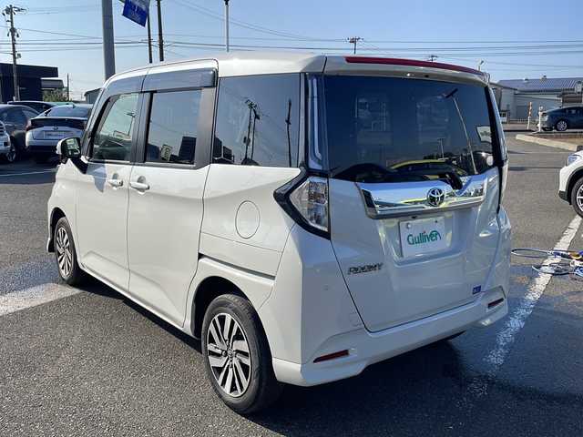 トヨタ ルーミー カスタムG 新潟県 2020(令2)年 6.8万km パールホワイトⅢ 純正メモリナビ/（BT/FM/AM/フルセグTV）/バックカメラ/ステアリングスイッチ/両側パワースライドドア/前後ドライブレコーダー/電格ミラー/ドアバイザー/ウィンカーミラー/サンシェード/前後コーナーセンサー/ビルトインETC2.0