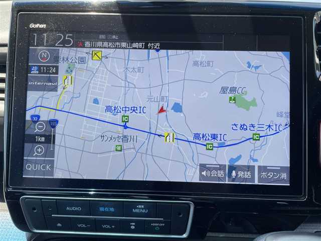 ホンダ ステップワゴン スパーダ ホンダセンシング 香川県 2019(平31)年 0.9万km プレミアムスパークルブラックパール 登録時走行距離：8922km/メーカー純正10型ナビ/　CD DVD BT フルセグTV/バックカメラ/純正11.6型フリップダウンモニター/両側パワースライドドア/衝突被害軽減装置/レーンキープアシスト/レーダークルーズコントロール/横滑り防止装置/アイドリングストップ/LEDヘッドライト/オートライト/フォグランプ/ロールサンシェード/革巻きステアリング/ステアリングスイッチ/パドルシフト/プッシュスタート/スマートキー/スペアキー