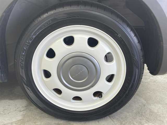 スズキ ラパン ＬＣ X 群馬県 2023(令5)年 1.3万km ソフトベージュメタリック 衝突被害軽減ブレーキ　社外７インチディスプレイオーディオ　バックカメラ　ＬＥＤライト　ハーフレザーシート　シートヒーター　純正１４インチＡＷ　ステアリングリモコン　スマートキー　プッシュスタート　禁煙