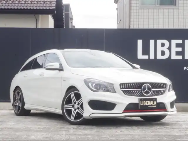 メルセデス・ベンツ ＣＬＡ２５０ Sブレイク　シュポルト4MATIC 岩手県 2016(平28)年 4.7万km カルサイトホワイト レーダーセーフティ/純正HDDナビ/フルセグTV/バックカメラ/パークトロニック/キーレスゴー /サンルーフ/ハーマンカードン /DSRC/360°ドラレコ /黒革シート/パワーシート/シートヒーター/Pバックドア/キセノンライト