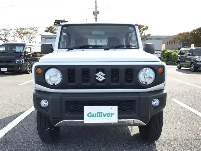 スズキ ジムニー XG 鳥取県 2020(令2)年 3.5万km スペリアホワイト ワンオーナー/４・W・D/ターボ車/5速MT/横滑り防止装置/ヒルディセントコントロール/トランスファーレバー/純正16インチアルミホイール/背面タイヤ/サイドアンダーミラー付きドアミラー/フォグライト/スペアキー