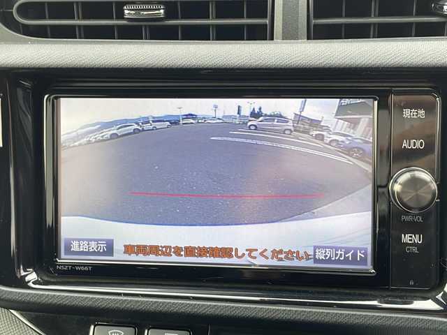 トヨタ アクア G G’s 山梨県 2016(平28)年 4.5万km ライムホワイトパールクリスタルシャイン フルセグテレビ/バックカメラ/クルーズコントロール/ETC/プッシュスタート/衝突軽減装置/Bluetooth再生/オートエアコン/オートライト/レーンキープアシスト/Ｇ＇ｓ専用１７インチアルミホイール/LEDヘッドライト/純正ナビ/ハーフレザーシート