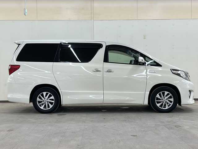 トヨタ アルファードハイブリット SR Cパッケージ 道央・札幌 2013(平25)年 5.8万km ゴールドパールクリスタルシャイン /4WD//純正メモリナビ//純正ワンセグテレビ//バックカメラ//フリップダウンモニター//クルーズコントロール//サンルーフ//ドアバイザー//プッシュスタート//両側パワースライドドア//パワーバックドア//ETC//フォグランプ//nanoe