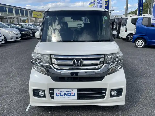 ホンダ Ｎ ＢＯＸ カスタム G Lパッケージ 山形県 2015(平27)年 9.6万km プレミアムホワイトパールⅡ (株)IDOMが運営する【じしゃロン山形店】の自社ローン専用車両になります。/こちらは現金またはオートローンご利用時の価格です。/自社ローンご希望の方は別途その旨お申付け下さい。/Gathersナビ/【ワンセグ/CD/FM/AM/Bluetooth】/片側パワースライドドア/バックカメラ/ステアリングスイッチ/AUTOミラー/ウィンカーミラー/フォグランプ/後席サンシェード/背面テーブル/スマートキー/プッシュスタート/ディスチャージヘッドライト