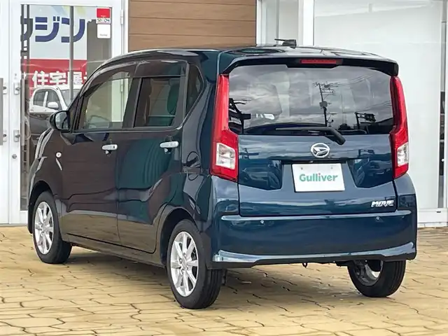 ダイハツ ムーヴ X リミテッドⅡ SAⅢ 宮崎県 2021(令3)年 1.2万km レーザーブルークリスタルシャイン 純正ナビ/(CD/DVD/BT/SD)/フルセグTV/バックカメラ/ETC/衝突軽減ブレーキ/前方ドライブレコーダー/シートヒーター/オートライト/オートハイビーム/ステアリングリモコン/スマートキー/ドアバイザー/純正フロアマット/純正アルミ14インチ/ステアリングスイッチ