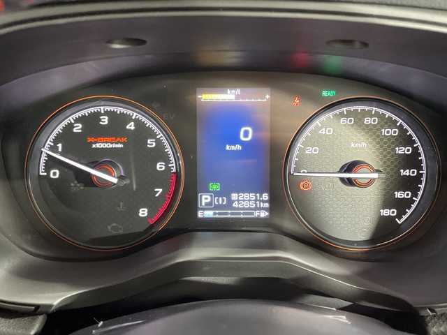 スバル フォレスター ハイブリッド X－ブレイク 神奈川県 2020(令2)年 4.3万km クリスタルブラックシリカ アイサイト/純正8型ナビ/・BT/フルセグTV/CD/DVD/SD/BD/バック/サイド/フロントカメラ/デジタルミラー/ハーフレザーシート/シートヒーター(D/N/二列)/パワーシート(D/N)/メモリシート(D)/ETC/前後ドライブレコーダー/電動サイドブレーキ/オートブレーキホールド/スマートキー/スペアキー/プッシュスタートボタン/革巻きステアリング/ステアリングスイッチ/パドルシフト/Autoライト/ステアリングヒーター/SRH/LEDヘッドライト/フォグランプ/電動格納ミラー/ウィンカーミラー/ルーフレール/純正フロアマット/純正ドアバイザー/純正17インチアルミホイール