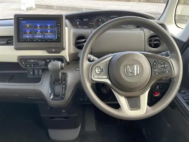 ホンダ Ｎ ＢＯＸ L 富山県 2021(令3)年 5.3万km クリスタルブラックパール 純正ナビ／/フルセグＴＶ／/Ｂｌｕｅｔｏｏｔｈ／/ＤＶＤ再生／/パワースライドドア／/ビルトインＥＴＣ／/コーナーセンサー／/レーダークルーズコントロール／/レーンキープアシスト／/シートヒーター／/ＬＥＤオートライト
