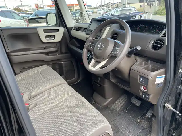 ホンダ Ｎ ＢＯＸ L 富山県 2021(令3)年 5.3万km クリスタルブラックパール 純正ナビ／/フルセグＴＶ／/Ｂｌｕｅｔｏｏｔｈ／/ＤＶＤ再生／/パワースライドドア／/ビルトインＥＴＣ／/コーナーセンサー／/レーダークルーズコントロール／/レーンキープアシスト／/シートヒーター／/ＬＥＤオートライト