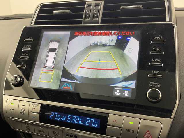 トヨタ ランドクルーザー プラド TX Lパッケージ マットブラED 群馬県 2023(令5)年 1.8万km ブラック サンルーフ　ルーフレール　純正9型ナビ　全周囲カメラ　純正ビルトインETC2.0 レザーシート　シートヒーター　エアーシート　パワーシート　ウッドコンビハンドル　アイドリングストップ　禁煙車