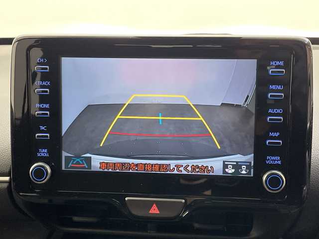 トヨタ ヤリスクロス ハイブリッド G 愛媛県 2020(令2)年 4.4万km ホワイトパールクリスタルシャイン 純正８型ナビ／衝突被害軽減ブレーキ／アダプティブクルーズコントロール／レーンアシスト／バックカメラ／フルセグ／Ｂｌｕｅｔｏｏｔｈ／ビルドインＥＴＣ／前後コーナーセンサー／前後ドライブレコーダー／禁煙