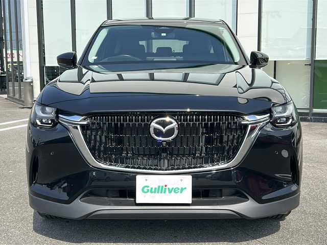 マツダ ＣＸ－６０ XD Lパッケージ 岐阜県 2023(令5)年 1万km ジェットブラックマイカ i-ACTIVSENSE/・衝突軽減ブレーキ/・前後側方接近車両検知/・車線逸脱警報システム/・ブラインドスポットモニター/・ディスタンススピードアラート/・レーンキープアシストシステム/・前後AT誤発進抑制制御/・交通標識認識システム/・速度標識警報/・脇見・眠気警報/・ヘッドアップディスプレイ/純正メーカーナビ/・AppleCarPlay/AndroidAuto/・Bluetooth/・USB/HDMI/・FM/AM/パノラミックビューモニター/ブラックレザーシート/前席シートヒーター/前席パワーシート/シートメモリー/革巻きステアリング/ステアリングスイッチ/パドルシフト/ステアリングヒーター/電子パーキング/ブレーキオートホールド/LEDヘッドライト/オートライト/オートマチックハイビーム/パワーバックドア/プッシュスタート/スマートキー/純正20インチAW/純正フロアマット/ドアバイザー/i-stop/電動格納ウィンカーミラー/横滑り防止機能