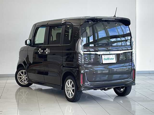 ホンダ Ｎ ＢＯＸ カスタム G EX ターボ ホンダセンシング 新潟県 2019(令1)年 3.6万km プレミアムグラマラスブロンズP 4WD/純正8インチSDナビ(VXU-195NBi)/CD/DVD/BT/フルセグテレビ/SDミュージックサーバー/バックカメラ/ETC/ドライブレコーダー/衝突被害軽減ブレーキ/レーンキープアシスト/レーダークルーズコントロール/半革シート/シートヒーター /ミラーヒーター/両側パワースライドドア/パドルシフト/ステアリングスイッチ/スマートキー/プッシュスタート/LEDヘッドライト/オートライト/オートハイビーム/フォグランプ/社外14インチアルミホイール/純正15インチAW夏タイヤ車載
