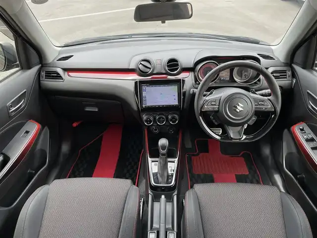スズキ スイフト スポーツ 東京都 2023(令5)年 1.5万km スーパーブラックパール 純正ナビ/全方位モニター/デュアルカメラブレーキサポート/車線逸脱警報機能/パーキングソナー/アダプティブクルーズコントロール/シートヒーター/ＥＴＣ/横滑り抑制機能/ステアリングスイッチ