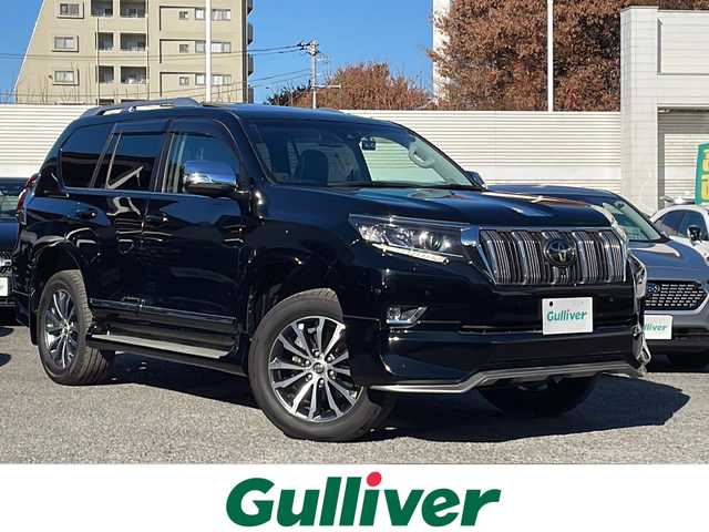 トヨタ ランドクルーザー プラド TZ－G 東京都 2020(令2)年 8.1万km ブラック 新車時保証書/取扱説明書/F/S/Rエアロ/ルーフレール/プリクラッシュセーフティー/レーダークルーズコントロール/ブラインドスポットモニター/オートマチックハイビーム/純正メーカーナビ/AM/FM/USB/BT/Miracast/360度カメラ　ETC【2.0】/ドライブレコーダー【前後】/AC100V100W/レザーシート　サンルーフ/シートヒーター/ベンチレーター/LEDヘッドライト/スマートキー×3/パドルシフト付ウッドコンビハンドル/サイド/カーテン/ニーエアバック/純正19インチアルミ