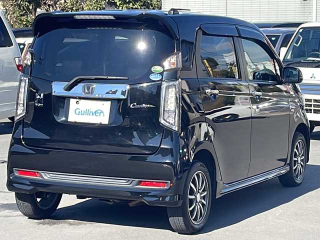 ホンダ Ｎ ＷＧＮ カスタム G Lパッケージ 長野県 2016(平28)年 4.7万km スマートブラック 禁煙車/4WD/社外ナビ/CD/DVD/フルセグTV/バックカメラ/アイドリングストップ/クルーズコントロール/前席シートヒーター/純正AW14インチ/USB入力端子/ETC/横滑り防止装置/盗難防止装置/純正フロアマット/プッシュスタート/スマートキー/スペアキー/ドアバイザー/HIDヘッドライト