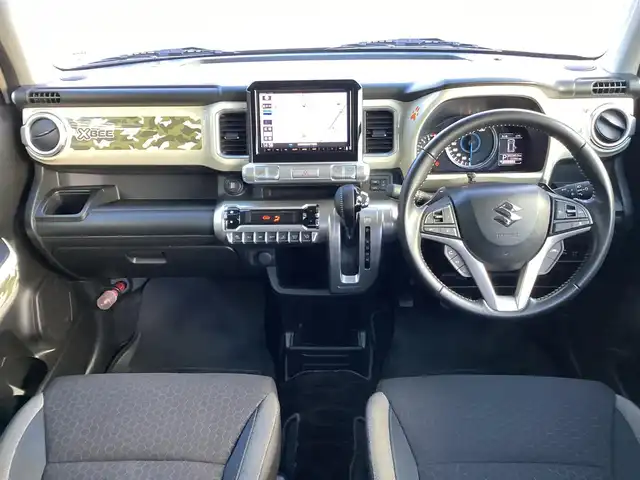 スズキ クロスビー HYBRID MZ 奈良県 2021(令3)年 2.2万km キャバンアイボリーパールメタリック ワンオーナー車/純正メモリーナビ(フルセグ・DVD・BT)/全方位モニター/クルーズコントロール/パドルシフト/プッシュスタート/スマートキー2個/シートヒーター/ビルトインETC/前後ドライブレコーダー/社外１５インチアルミ/フロアマット/ドアバイザー