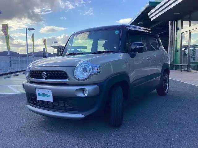 スズキ クロスビー HYBRID MZ 奈良県 2021(令3)年 2.2万km キャバンアイボリーパールメタリック ワンオーナー車/純正メモリーナビ(フルセグ・DVD・BT)/全方位モニター/クルーズコントロール/パドルシフト/プッシュスタート/スマートキー2個/シートヒーター/ビルトインETC/前後ドライブレコーダー/社外１５インチアルミ/フロアマット/ドアバイザー