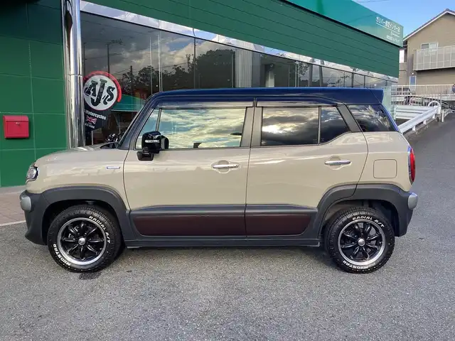 スズキ クロスビー HYBRID MZ 奈良県 2021(令3)年 2.2万km キャバンアイボリーパールメタリック ワンオーナー車/純正メモリーナビ(フルセグ・DVD・BT)/全方位モニター/クルーズコントロール/パドルシフト/プッシュスタート/スマートキー2個/シートヒーター/ビルトインETC/前後ドライブレコーダー/社外１５インチアルミ/フロアマット/ドアバイザー