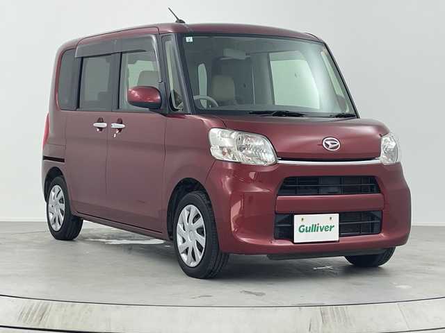 ダイハツ タント X 熊本県 2015(平27)年 6.4万km ファイアークォーツレッドM ワンオーナー/純正ナビ/・フルセグTV/CD/DVD/SD/BT/AUX/・バックカメラ/・TVキャンセラー/ステアリングリモコン/片側パワースライドドア/オートライト/ハロゲンヘッドライト/ヘッドライトレベライザー/スマートキー/スペアキー/電格ミラー/純正フロアマット/純正ドアバイザー/取扱説明書/保証書