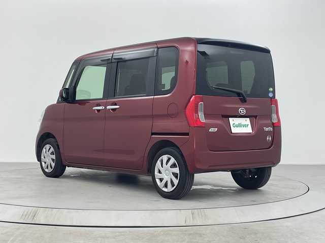 ダイハツ タント X 熊本県 2015(平27)年 6.4万km ファイアークォーツレッドM ワンオーナー/純正ナビ/・フルセグTV/CD/DVD/SD/BT/AUX/・バックカメラ/・TVキャンセラー/ステアリングリモコン/片側パワースライドドア/オートライト/ハロゲンヘッドライト/ヘッドライトレベライザー/スマートキー/スペアキー/電格ミラー/純正フロアマット/純正ドアバイザー/取扱説明書/保証書