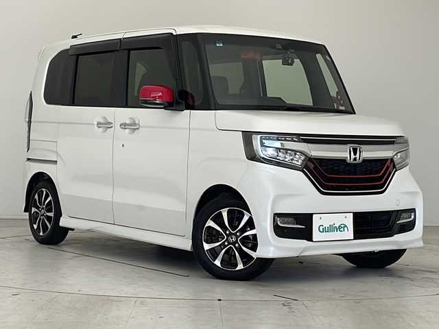 ホンダ Ｎ ＢＯＸ カスタム G L ホンダセンシング 愛知県 2019(令1)年 3.7万km プラチナホワイトパール 衝突軽減システム/純正ナビ/パワースライドドア/レーダークルーズコントロール/フルセグ/CD DVD/Bluetooth/バックカメラ/コーナーセンサー/純正アルミホイール/レーンキープアシスト/オートマチックハイビーム/ドライブレコーダー/ETC/ステアリングスイッチ/スマートキー/プッシュスタート